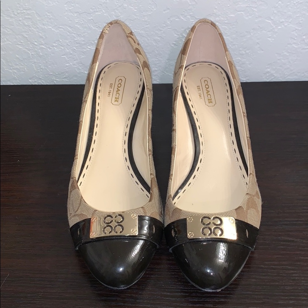 COACH Meryl Cap Toe Dress Shoe